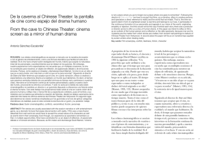 De la caverna al Chinese Theater: la pantalla de cine como espejo