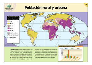 Población rural y urbana