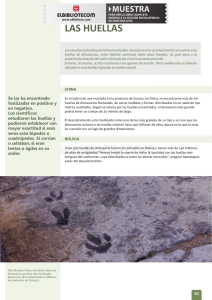 Las huellas de dinosaurios en el mundo - Artículo PDF