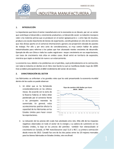 Sector Industria Manufacturera - Asociación Bancaria de Guatemala
