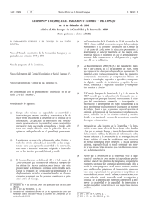 DECISIÓN No 1350/2008/CE DEL PARLAMENTO