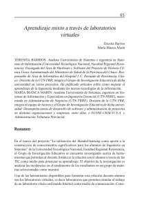 Aprendizaje mixto a través de laboratorios virtuales - P3-USAL