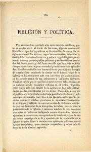 religión y política. - Biblioteca Digital de la Comunidad de Madrid