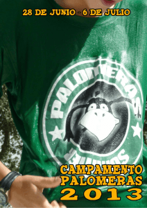 qué se hace en el campamento