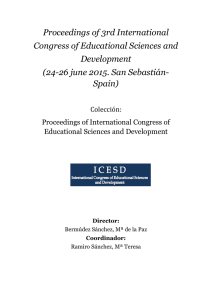 Proceedings of 3rd International Congress of Educational Sciences