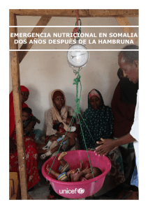 EMERGENCIA NUTRICIONAL EN SOMALIA DOS AÑOS DESPUÉS