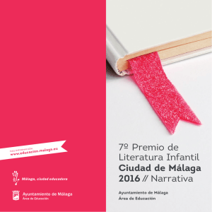 VII Premio de Literatura Infantil Ciudad de Málaga 2016 (bases)