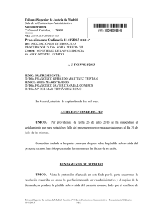 Procedimiento Ordinario 1141/2013 ORD 6ª