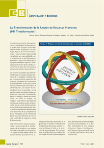 La Transformación de la función de Recursos Humanos (HR