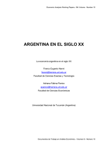 argentina en el siglo xx - Fundación Una Galicia Moderna