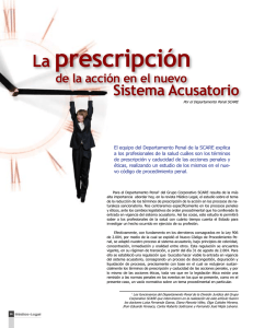 La prescripción - Revista Medico Legal
