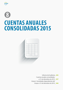 Cuentas Anuales Consolidadas 2015