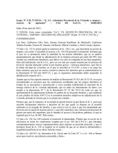 Expte. N° CJS 37.193/14 - “S., I.V. c/Instituto Provincial de la