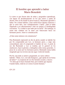 El hombre que aprendió a ladrar Mario Benedetti