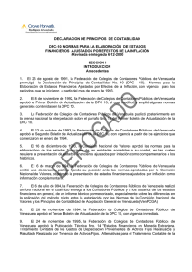 DPC-10: Ajuste por Inflaci&oacute;n en Estados Financieros Venezolanos