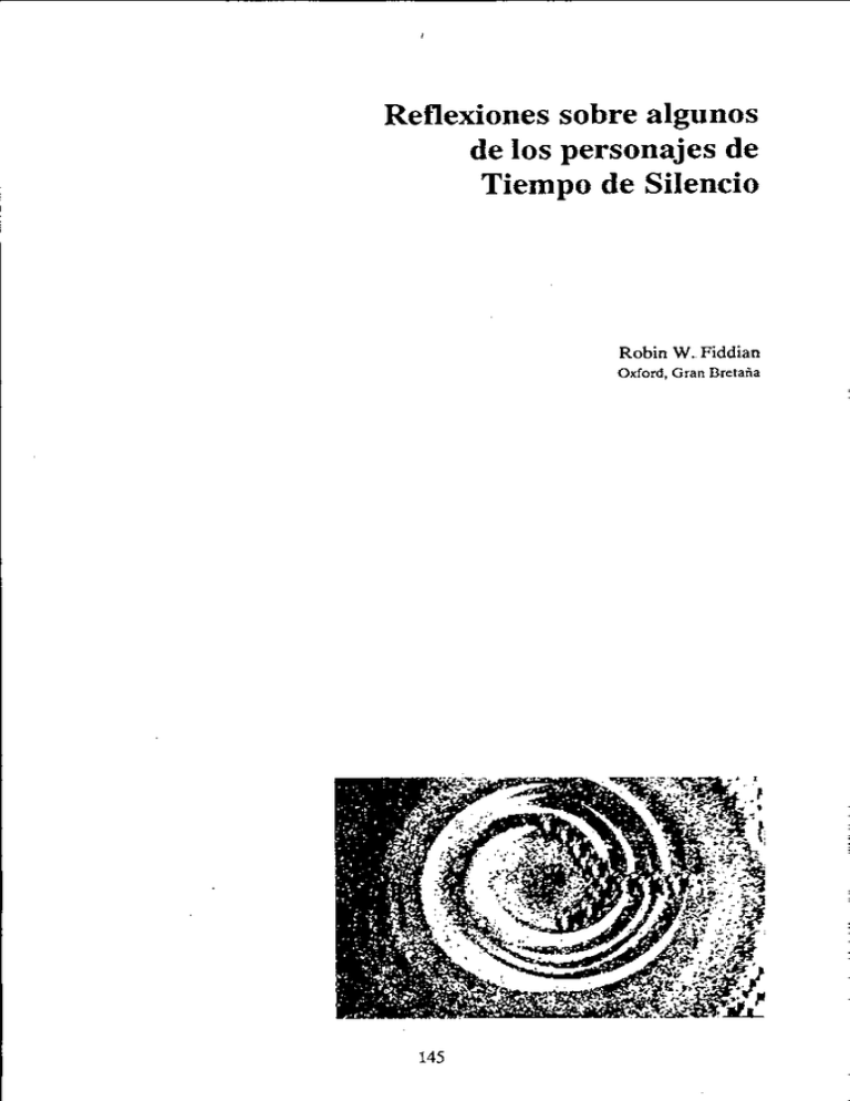 Reflexiones sobre algunos de los personajes