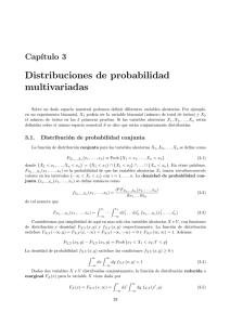 Distribuciones de probabilidad multivariadas