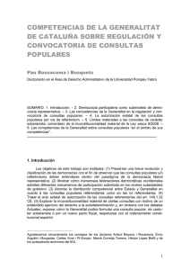 competencias de la generalidad de cataluña sobre regulación y