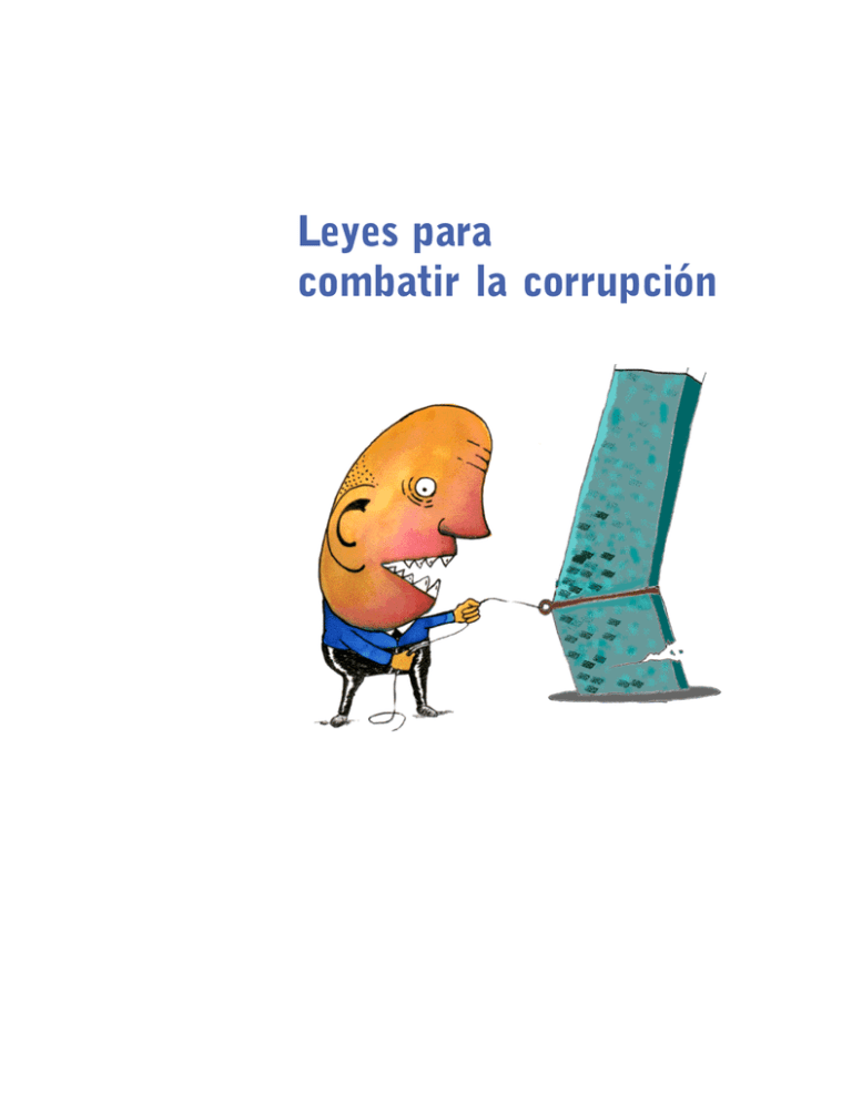 Leyes para combatir la corrupción