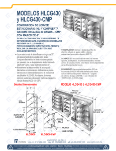 MODELOS HLCG430 y HLCG430-CMP
