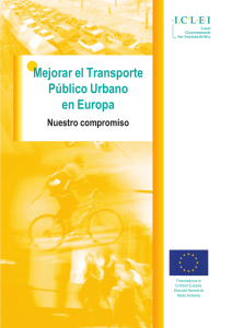 Mejorar el Transporte Público Urbano en Europa