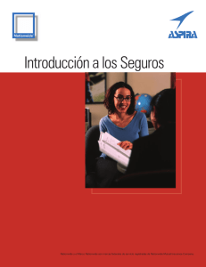 Introducción a los Seguros