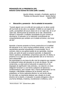 pedagogía de la presencia (pp) - Colectivo de Investigación Militante