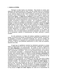 I. Hacia la utopía. - Enrique González Rojo