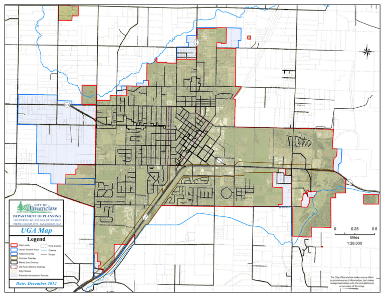 UGA Map - Enumclaw