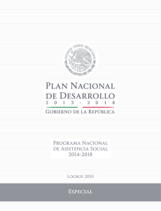 Programa Nacional de Asistencia Social 2014-2018