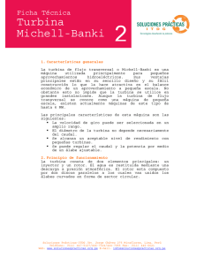 Turbina Michell-Banki - Soluciones Prácticas