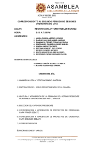 Riohacha, Abril 17 del 2000 - Asamblea Departamental de La Guajira
