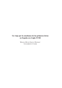 Un viaje por la enseñanza de las primeras letras en España en el