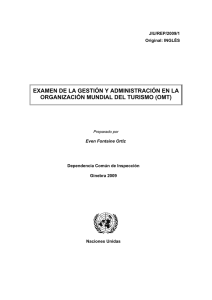 Examen de la gestión y administración en la Organización Mundial