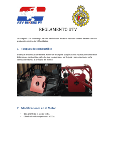 Reglamento UTV - Desafio Guarani