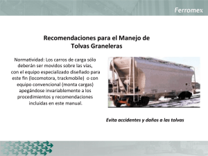 Recomendciones Manejo Tolvas Graneleras