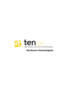 Hardware Homologado - Ten Solutions Software Consulting