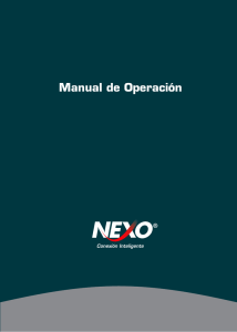 Manual de operación de central SELENIA 2.8 y SELENIA 4.12