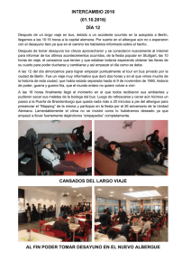 INTERCAMBIO 2016 (01.10.2016) DÍA 12 CANSADOS DEL LARGO