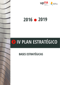 iv plan estratégico 2016 2019 - Universidad Pública de Navarra