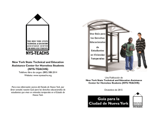 Guía para la Ciudad de Nueva York - New York State Technical and