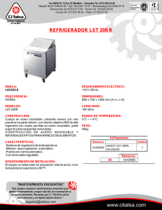 refrigerador LST 200 R [01401011]