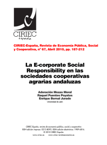 La E-corporate Social Responsibility en las sociedades
