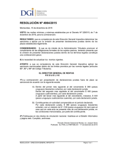resolución nº 4984/2015