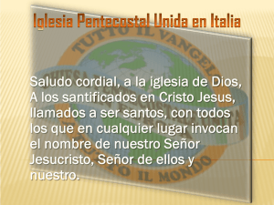 Iglesia Pentecostal Unida en Italia