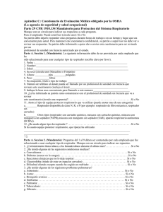 Apéndice C: Cuestionario de Evaluación Médico obligado por la