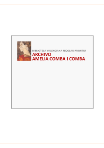 Amelia Comba i Comba - Biblioteca Valenciana