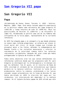 San Gregorio VII papa - Parroquia de Nogales