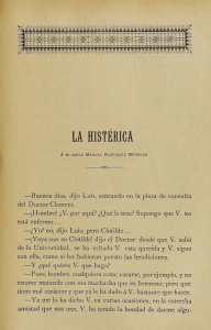 la histérica - Memoria Chilena