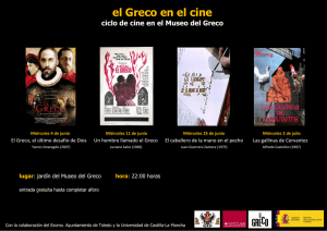 el Greco en el cine
